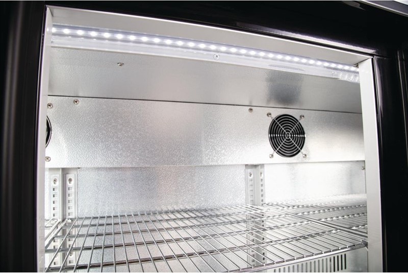  Polar Serie G Bark&uuml;hlschrank mit 3 Klappt&uuml;ren 330L 