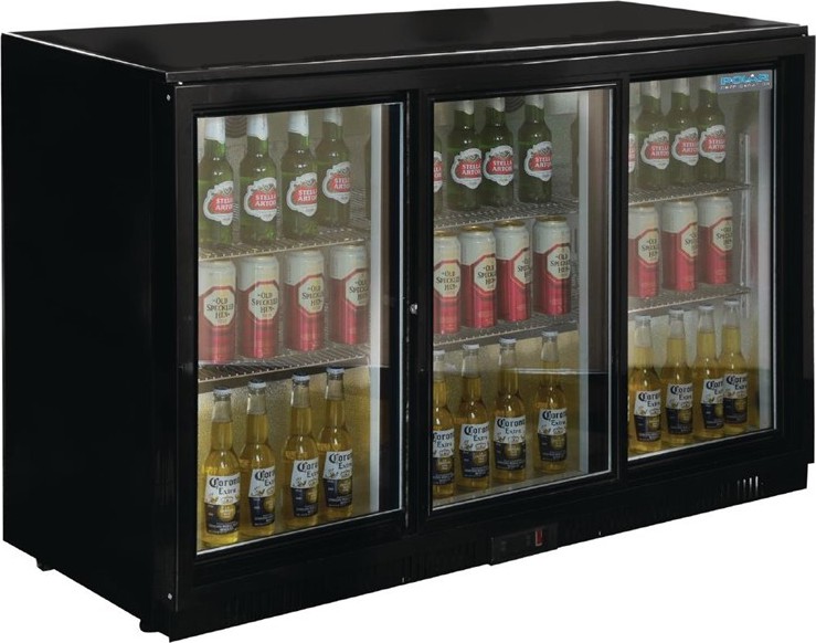  Polar Serie G Bark&uuml;hlschrank mit 3 Schiebet&uuml;ren 330L 