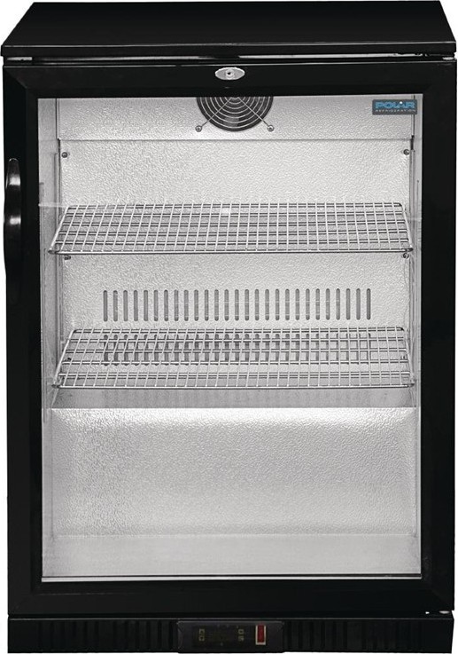  Polar Serie G Bark&uuml;hlschrank mit Klappt&uuml;r 128L 