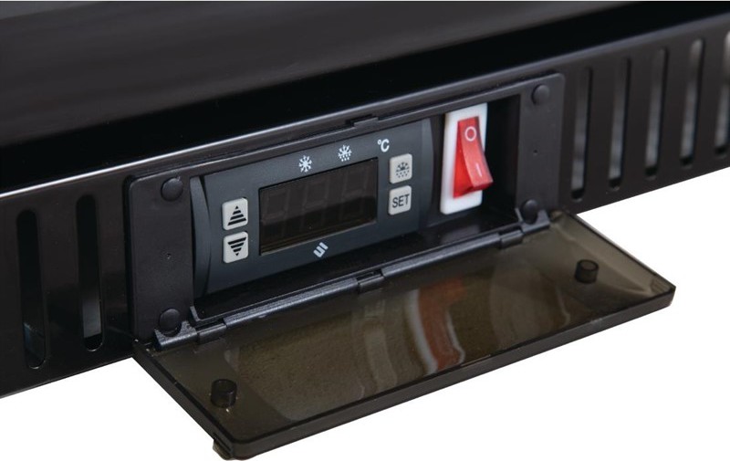  Polar Serie G Bark&uuml;hlschrank mit Klappt&uuml;r 128L 