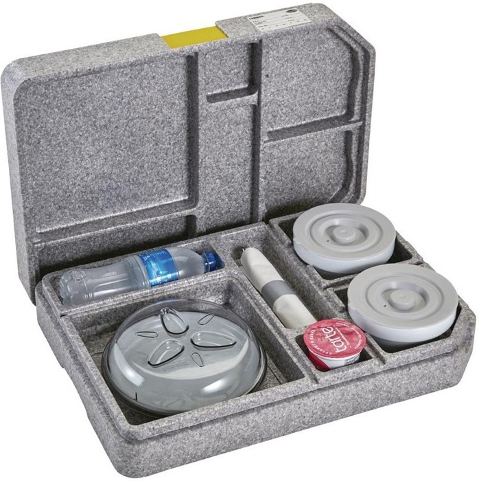 Cambro Tablotherm Speisetransportbeh&auml;lter mit Essgeschirr 