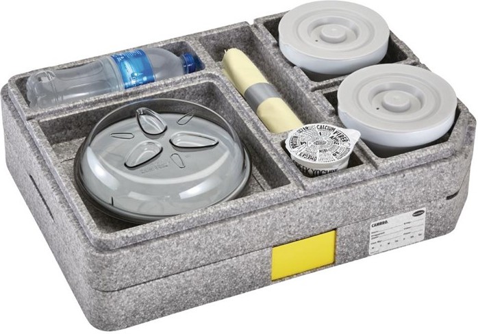  Cambro Tablotherm Speisetransportbeh&auml;lter mit Essgeschirr 