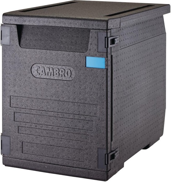  Cambro isolierter Frontlader Lebensmitteltransportbeh&auml;lter 126L mit 6 Schienen 