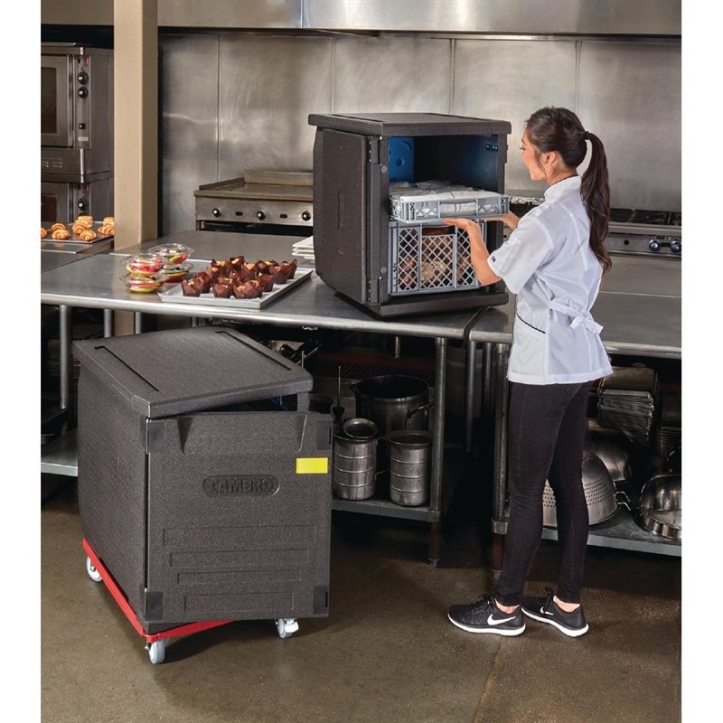  Cambro isolierter Frontlader Lebensmitteltransportbeh&auml;lter 155L 