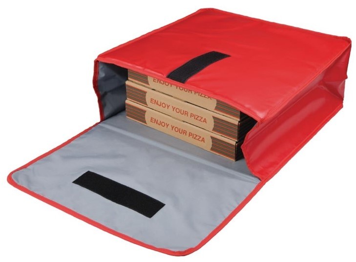  Vogue Vinyl Pizzatasche isoliert 