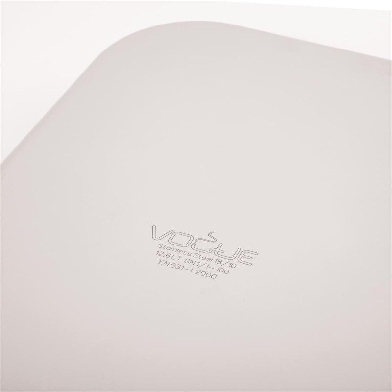 Vogue GN-Beh&auml;lter 1/1 Edelstahl 100mm 