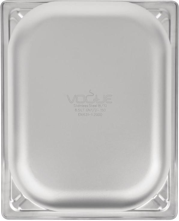  Vogue GN-Behälter 1/2 Edelstahl 150mm 