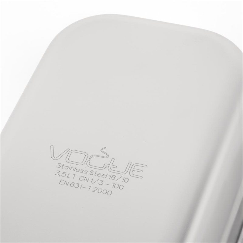  Vogue GN-Beh&auml;lter 1/3 Edelstahl 100mm 