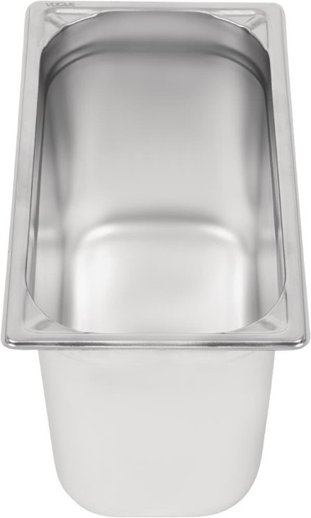  Vogue GN-Beh&auml;lter 1/3 Edelstahl 200mm 