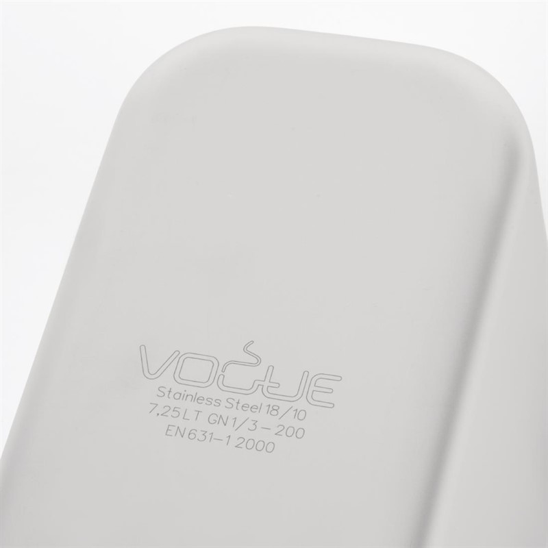  Vogue GN-Beh&auml;lter 1/3 Edelstahl 200mm 