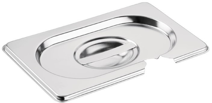  Vogue Deckel mit L&ouml;ffelaussparung f&uuml;r GN-Beh&auml;lter GN1/9 