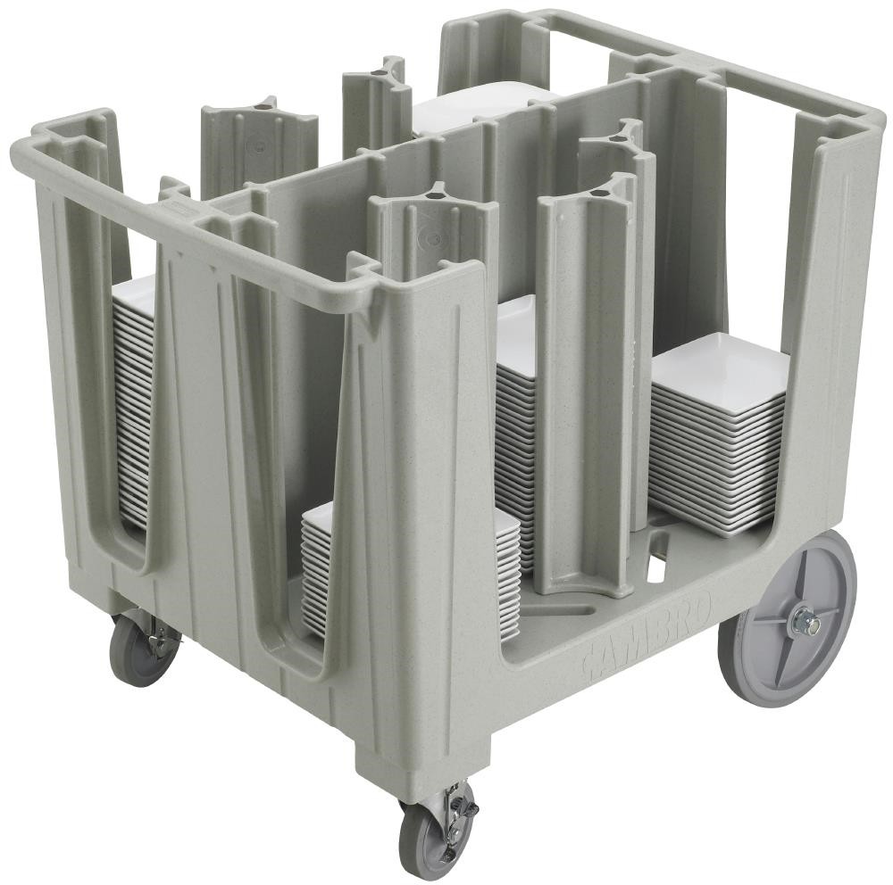  Cambro Einstellbarer Tellerwagen mit 6 Teilern 