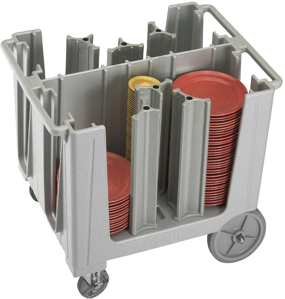 Cambro Einstellbarer Tellerwagen mit 6 Teilern 