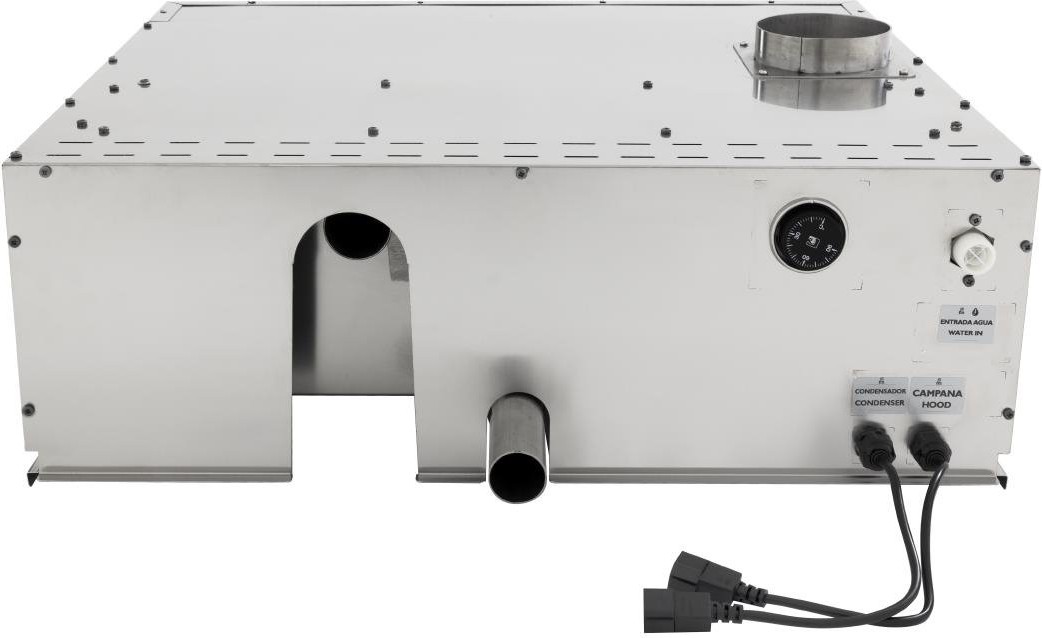  Buffalo Dunstabzugshaube f&uuml;r Smart Touchscreen Kompakt-Kombiofen 6 St&uuml;ck GN 1/1 CK110 