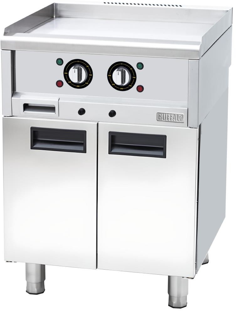  Buffalo 600 Serie freistehendes elektrisches Griddle 600mm 