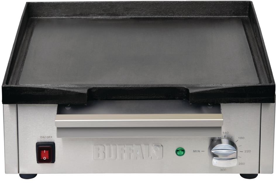  Buffalo Gusseisen Arbeitsplattengrill 1,8kW 