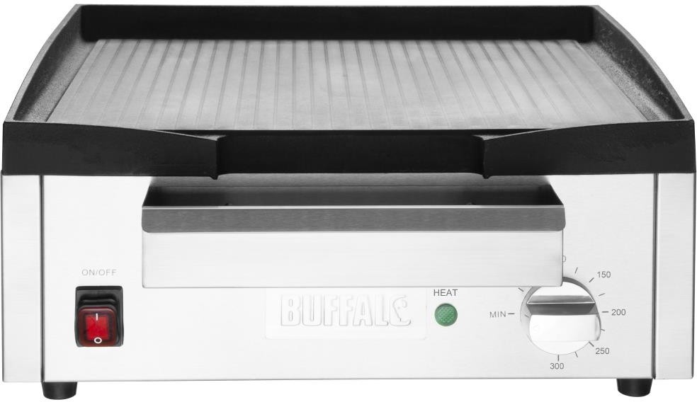  Buffalo Gusseisen Arbeitsplattengrill 1,8kW 