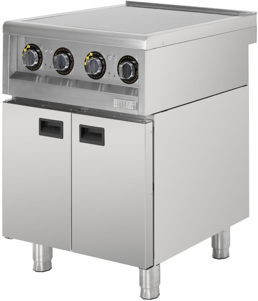  Buffalo 600 Serie 4 Zonen Freistehendes Induktionskochfeld 2x 3kW 