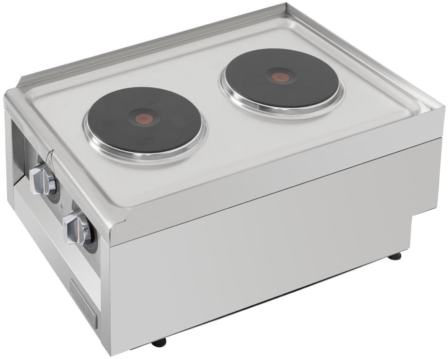  Buffalo 600 Series 2-Platten-Elektroherd 