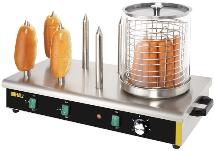  Buffalo Hotdogger&auml;t mit 6 Heizstangen 
