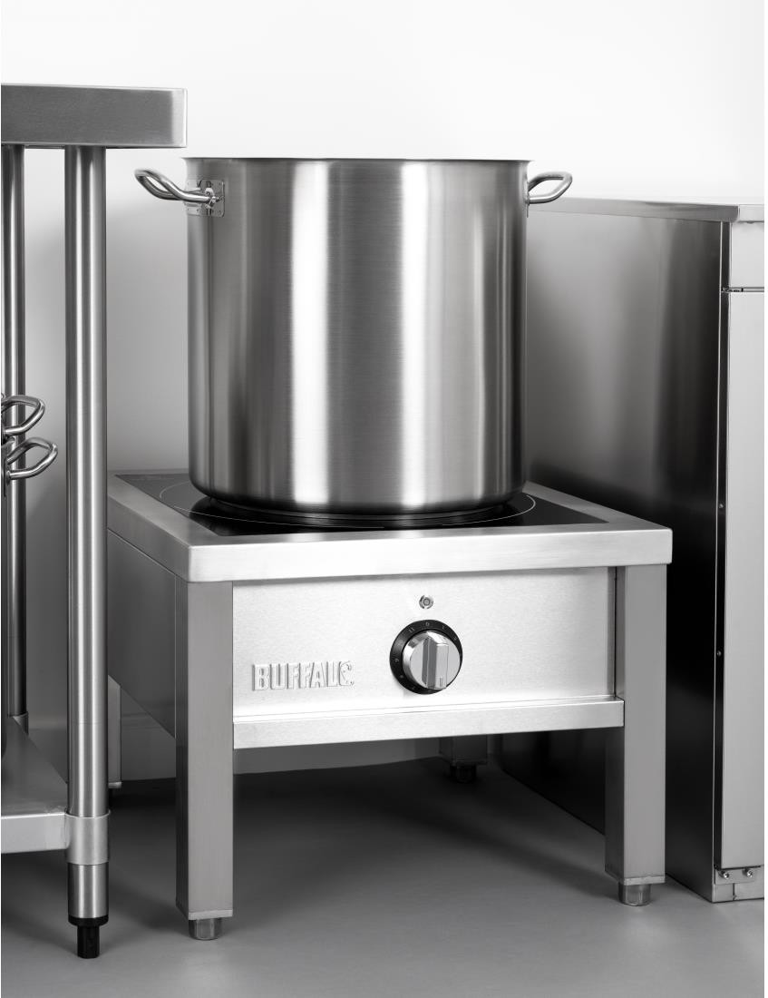  Buffalo Induktions-Kochtopf Herd 8kW 