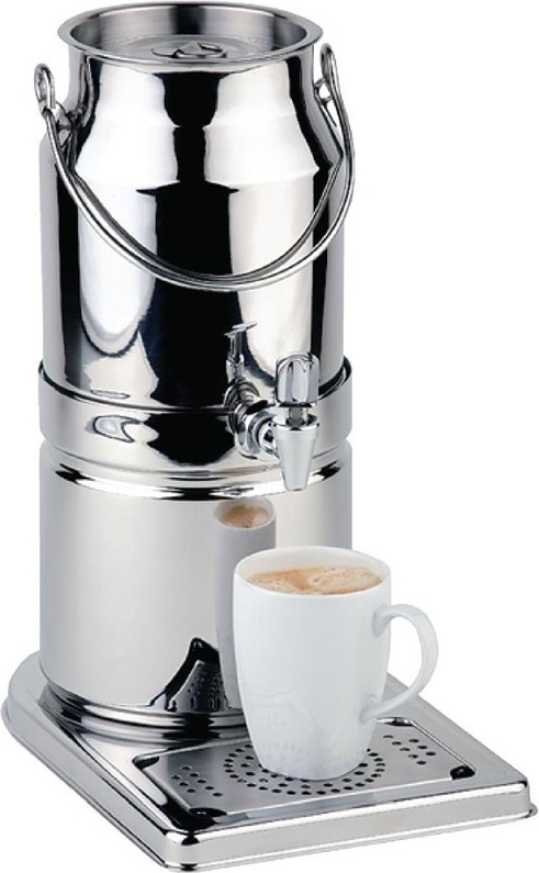  APS Edelstahl Milchspender 3L 