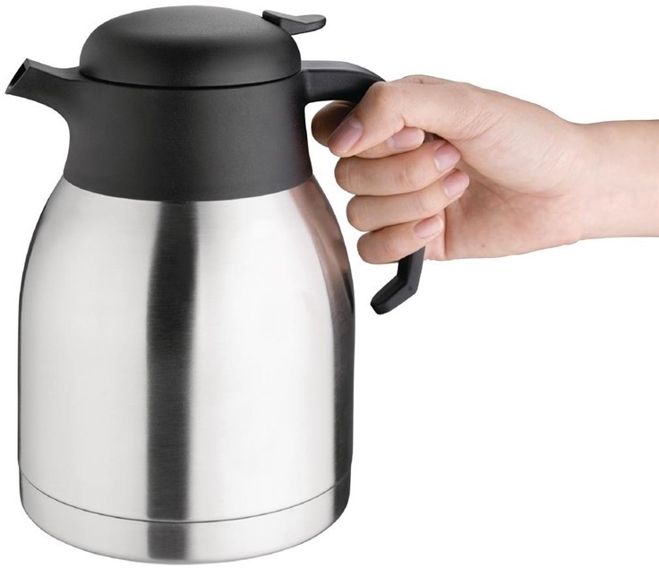  Olympia Edelstahl Isolierkanne 1,5L 