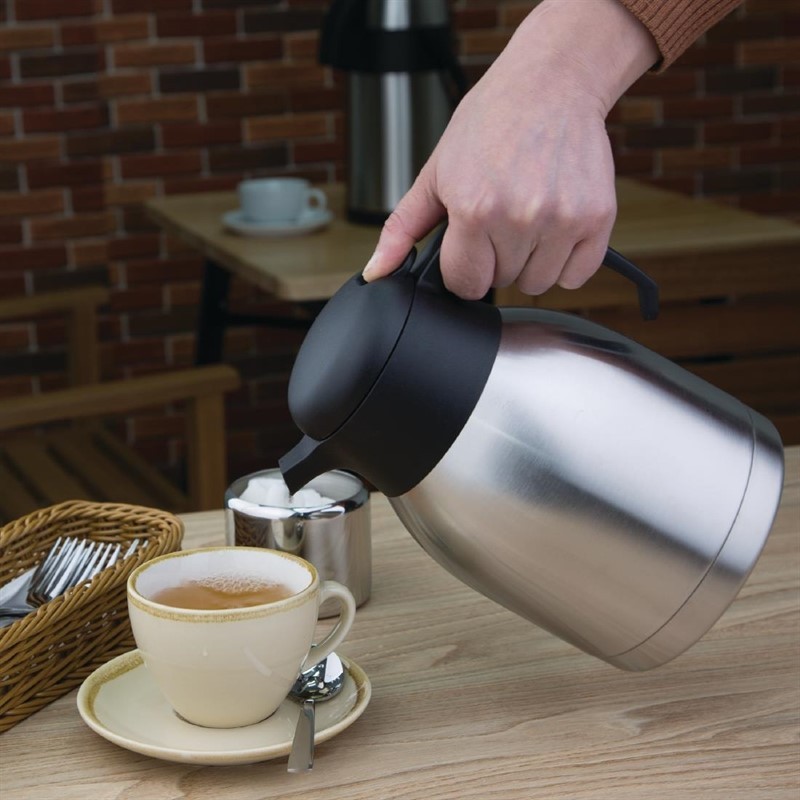  Olympia Edelstahl Isolierkanne 1,5L 