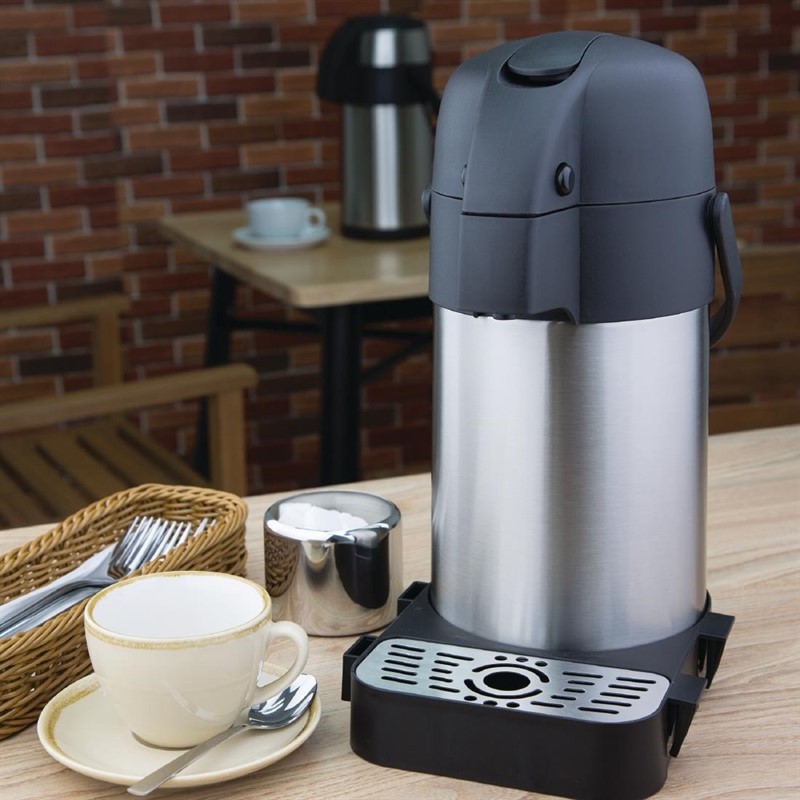 Olympia Pumpkanne mit Hebel 2,5L 