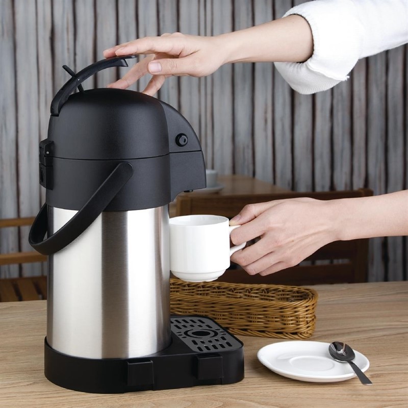  Olympia Pumpkanne mit Hebel 2,5L 