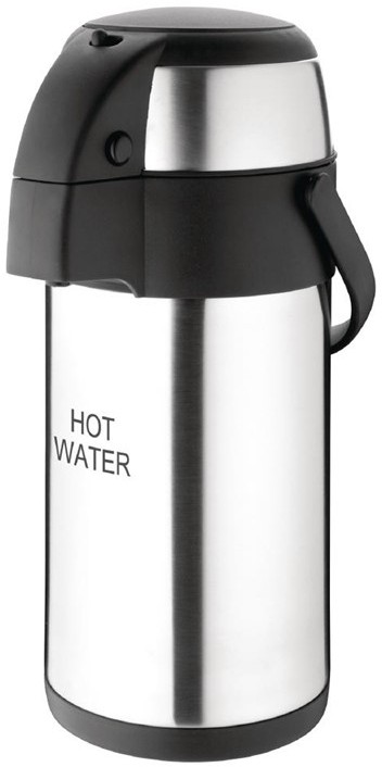  Olympia isolierte Pumpkanne 3L HOT WATER 