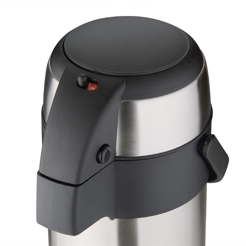  Olympia isolierte Pumpkanne 3L HOT WATER 