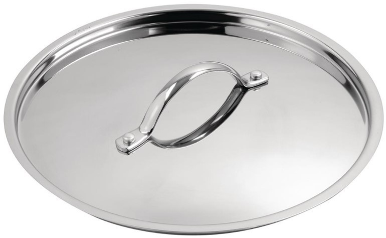  Vogue Tri Wall Edelstahl-Deckel 24cm 