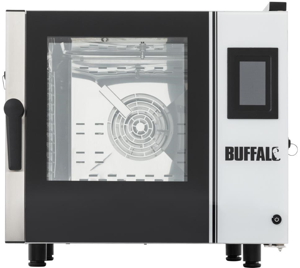  Buffalo Smart Touchscreen Kompakt-Kombibackofen 6 x GN 1/1 
