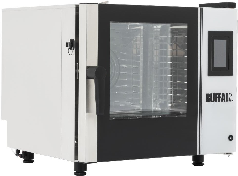  Buffalo Smart Touchscreen Kompakt-Kombibackofen 6 x GN 1/1 