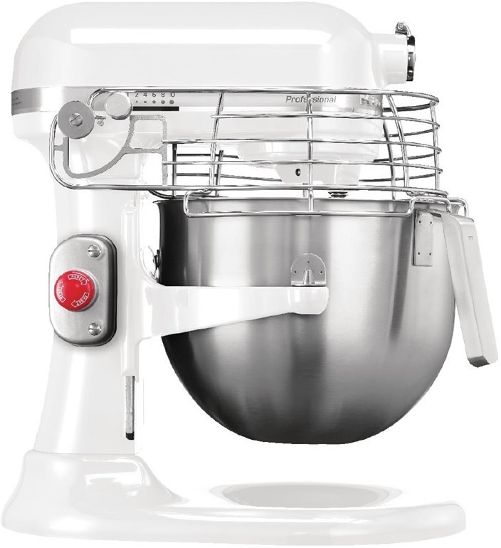  KitchenAid professionelle K&uuml;chenmaschine wei&szlig; 6,9L 