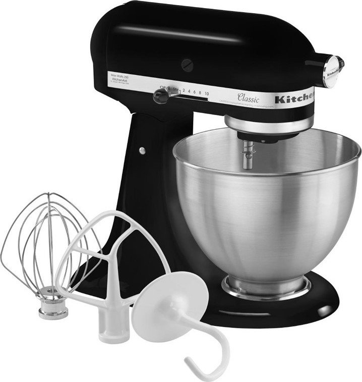  KitchenAid Classic Standmixer mit schwenkbarem Mischkopf 4,3 Liter 5K45SSEOB 