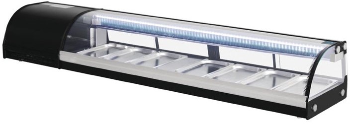  Polar Serie G K&uuml;hlvitrine f&uuml;r Sushi 180cm 