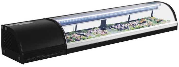  Polar Serie G K&uuml;hlvitrine f&uuml;r Sushi 180cm 