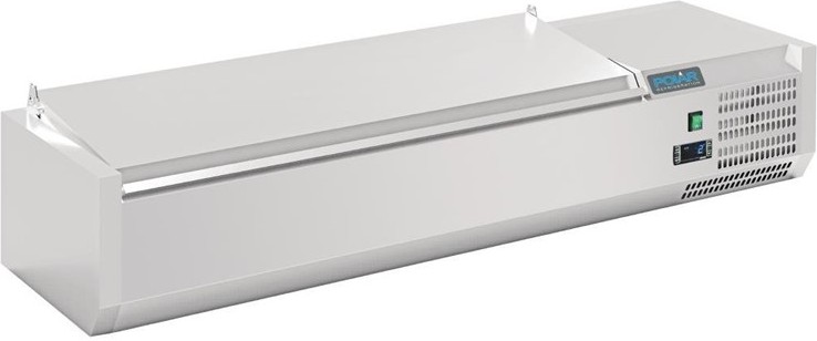  Polar Serie G Aufsatzk&uuml;hleinheit mit Deckel 5 x GN 1/4 