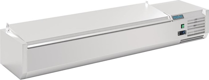  Polar Serie G Aufsatzk&uuml;hlung mit Deckel 7x GN1/4 