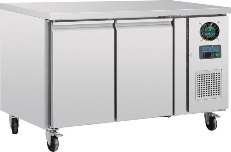  Polar Serie U Tiefk&uuml;hltisch 2-t&uuml;rig 282L 