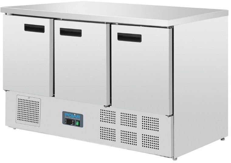  Polar Serie G K&uuml;hltisch 3-t&uuml;rig 368 Liter 