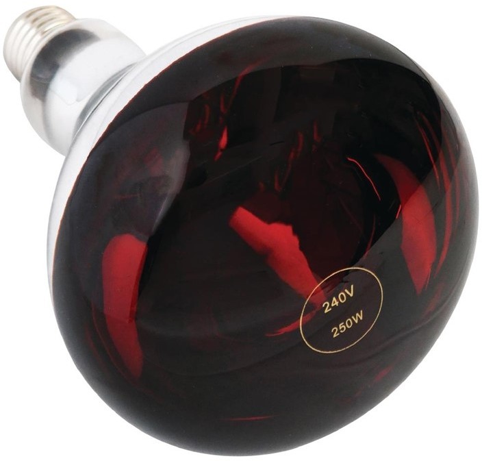  Gastronoble W&auml;rmelampe rot 250W 