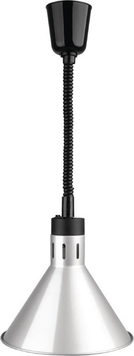  Buffalo ausziehbare konische W&auml;rmelampe mit Silber-Finish 