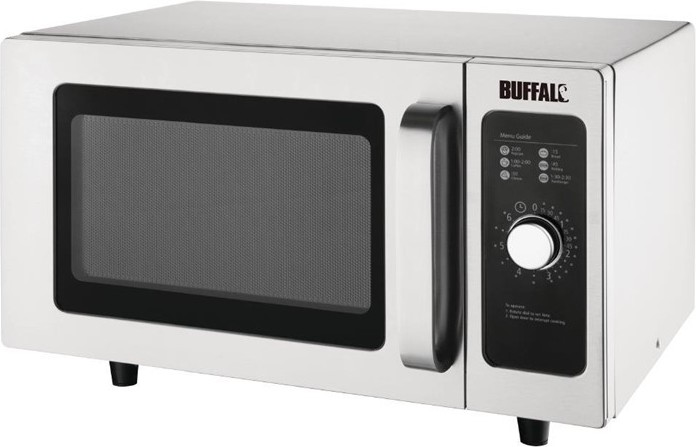  Buffalo Professional Mikrowelle 25L 1000W Manuelle Steuerung 
