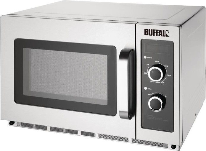  Buffalo professionelle Mikrowelle manuell 34L 1800W 