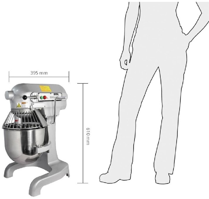  Buffalo Planetenmixer 9L 