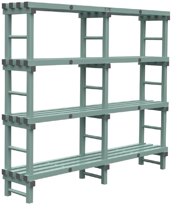  Jackstack by Rea Vorratsregal 40x200cm 