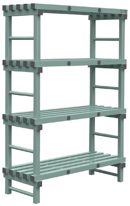  Jackstack by Rea Vorratsregal 50x120cm 
